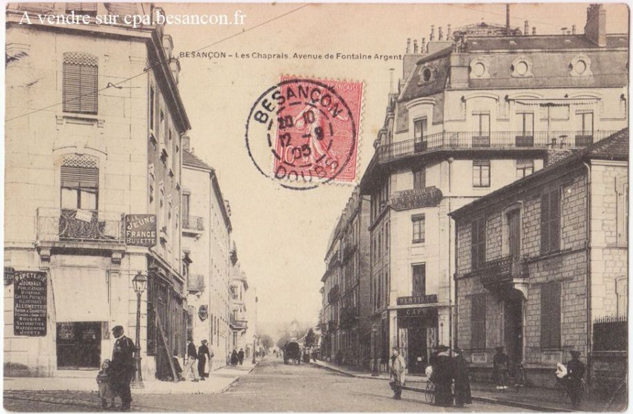 Les Chaprais - Avenue Fontaine Argent