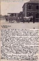 Carte postale ancienne - La Butte - 4e d'Artillerie - Le Break - Besançon - 19 a...