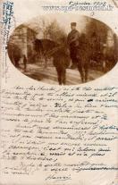 Carte postale ancienne - BESANÇON - Caserne Brun - 5 janvier 1902