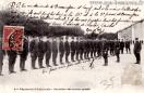 Carte postale ancienne - 4me Régiment d'Artillerie - Inspection des Jeunes solda...