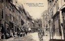 Carte postale ancienne - 6 - BESANÇON - Rue Battant et Place Bacchus