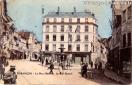 Carte postale ancienne - BESANÇON - La Place Bacchus. La Rue Battant
