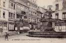 Carte postale ancienne - 79 - BESANÇON - Fontaine de la Place Bacchus à Battant