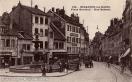 Carte postale ancienne - 184. - BESANÇON-les-BAINS. - Place Bacchus. - Rue Batta...