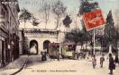 Carte postale ancienne - 449 - BESANÇON - Portes Battant &amp; Place Bouchot
