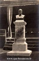 Carte postale ancienne - BESANÇON - Battant - Inauguration de la Statue Bouchot