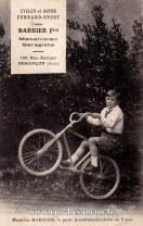Carte postale ancienne - CYCLES et AUTOS FERNAND-SPORT - BARBIER Fernand - Mécan...