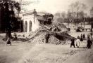 Carte postale ancienne - Besançon - Destruction des Portes de Battant en 1956