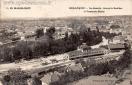 Carte postale ancienne - 2 - EN FRANCHE-COMTÉ - BESANÇON - Vue Générale - Gare d...