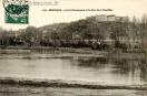 Carte postale ancienne - 670 - BESANÇON - Le Fort Beauregard et la Gare de la Mo...