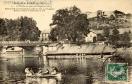 Carte postale ancienne - Besançon Historique (M. D.) - 15. - Le Doubs au pont de...