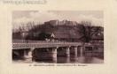 Carte postale ancienne - 28. - BESANÇON-les-BAINS. - Pont de Bregille et Fort Be...