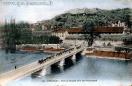 Carte postale ancienne - 535 - BESANÇON - Pont de Bregille et le fort Beauregard