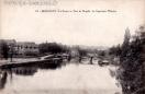 Carte postale ancienne - 115 - BESANÇON - Le Doubs au Pont de Bregille. Le Pigeo...