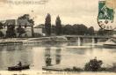 Carte postale ancienne - 751. - BESANÇON. - Le Doubs, au Pont de Bregille