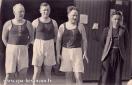 Carte postale ancienne - Membres du Sport Nautique Bisontin
