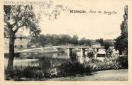 Carte postale ancienne Besançon - L. BÉVALOT - BESANÇON. Pont de Bregille.