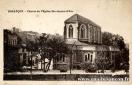 Carte postale ancienne - BESANÇON - Chevet de l'Eglise Ste-Jeanne d'Arc