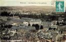Carte postale ancienne - Besançon. - Les Casernes et Vue générale
