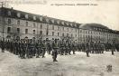 Carte postale ancienne - 60e Régiment d'Infanterie, BESANÇON (Doubs - Colonne pa...