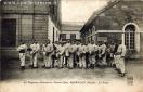 Carte postale ancienne - 60e Régiment d'Infanterie, Caserne Ruty, BESANÇON (Doub...