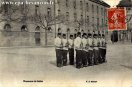 Carte postale ancienne Besançon - F. D. - Manœuvre du Sabre