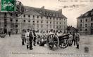 Carte postale ancienne Besançon - Bauer, Marchet et Cie - 5e Régiment d'Artillerie, BESANÇON (Doubs) - Manœuvre de la Pièce de 120 court