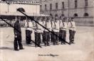 Carte postale ancienne - Peloton des Elèves Brigadiers