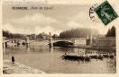 Carte postale ancienne Besançon - L. BÉVALOT - BESANÇON - Pont de Canot.