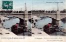 Carte postale ancienne - Excursion en Franche-Comté - 63. Besançon. - Chute d'un...