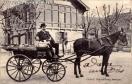 Carte postale ancienne - Attelage Absinthe Girod fils