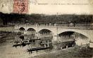 Carte postale ancienne Besançon - M.G.B. - 27 BESANÇON - Le Pont de Canot (1880). Manoeuvres du Génie