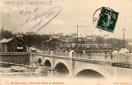 Carte postale ancienne - 18. Besançon. - Pont de Canot et Abattoirs