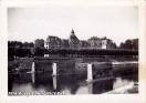 Carte postale ancienne - BESANÇON - Le Pont Canot incendié à 16h30 par les Allem...