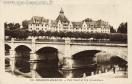 Carte postale ancienne Besançon - Péquignot - 105. BESANÇON-LES-BAINS. - Pont Canot et Cité Universitaire.