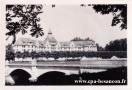 Carte postale ancienne - BESANÇON - La Cité universitaire et pont de Canot.