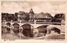 Carte postale ancienne - 14 BESANÇON - Le Pont et la Cité Universitaire
