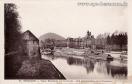 Carte postale ancienne - 86. BESANÇON - Vieux Remparts sur le Doubs - Cité Unive...