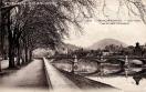 Carte postale ancienne Besançon - La Cigogne - 20178 - BESANÇON-les-BAINS. - Quai Vauban - Pont du Canot et Rosemont