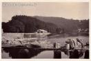 Carte postale ancienne - BESANÇON - Pont de Canot détruit - Photo allemande - an...