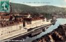 Carte postale ancienne - 837 - BESANÇON - Le Quai Vauban et le Fort Chaudanne