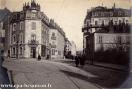Carte postale ancienne - BESANÇON - Avenue Carnot et Fontaine-Argent - v. 1900
