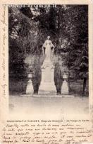 Carte postale ancienne - PENSIONNAT St-VINCENT, Chaprais-Besançon. - La Vierge d...