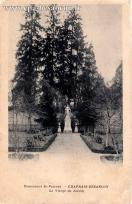 Carte postale ancienne - Pensionnat St-Vincent - CHAPRAIS-BESANÇON - La Vierge d...