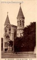 Carte postale ancienne - 34. - BESANÇON. - Eglise du Sacré-Coeur.