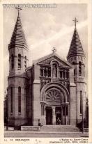 Carte postale ancienne - 152 BESANÇON. - L'Eglise du Sacré-Cœur. (Guillemot, arc...
