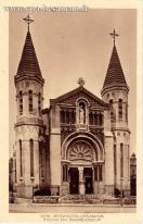 Carte postale ancienne - 3438 BESANÇON-LES-BAINS - ÉGLISE DU SACRÉ-CŒUR