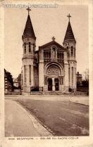 Carte postale ancienne Besançon - BRAUN & Cie - 3438 BESANÇON - ÉGLISE DU SACRÉ-CŒUR