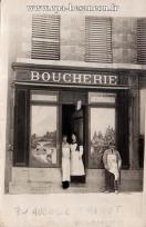 Carte postale ancienne - Boucherie - 31 Avenue Carnot - BESANÇON