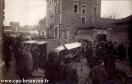 Carte postale ancienne - BESANÇON - Avenue Carnot - Accident de tramway du 20 dé...